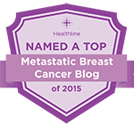 Healthline Named a Top Metastatic Breast Cancer Blog of 2015