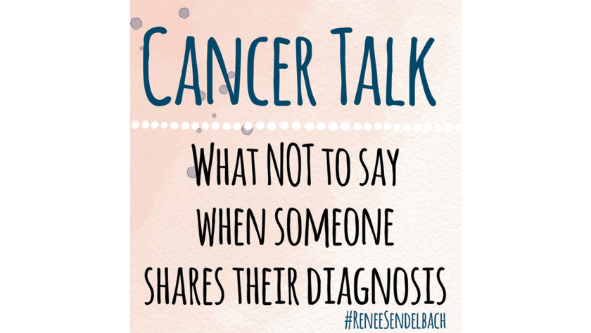 Cancer Talk #ReneeSendelbach